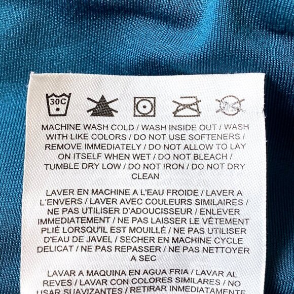 Nike Power Epic Lux Dri-FIT Capri Running Leggings Womens XS Teal Cropped Pocket - Picture 10 of 14